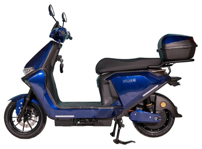 Электроскутер ATLAS Shark 2 Box 2000W Cyan Blue