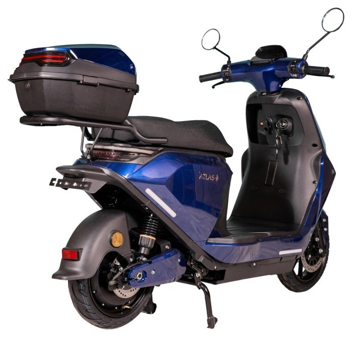 Электроскутер ATLAS Shark 2 Box 2000W Cyan Blue