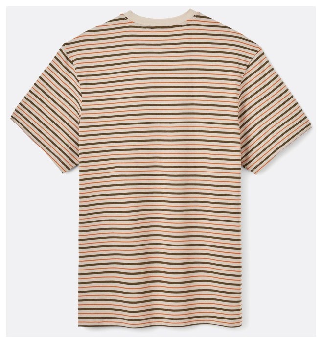Футболка чоловіча Rab Rivelin Stripe Tee, Pebble