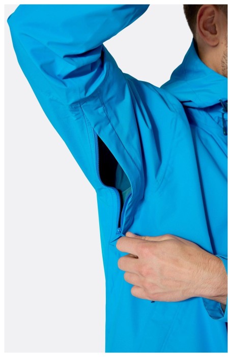 Мембранна куртка чоловіча Rab Downpour Jacket, Army