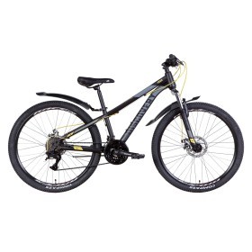 Велосипед 26&quot; Discovery TREK AM DD 2022 (чорно-жовтий (м))