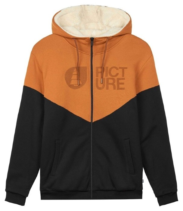 Толстовка жіноча Picture Organic Basement Plush Hoody black, укр, укр