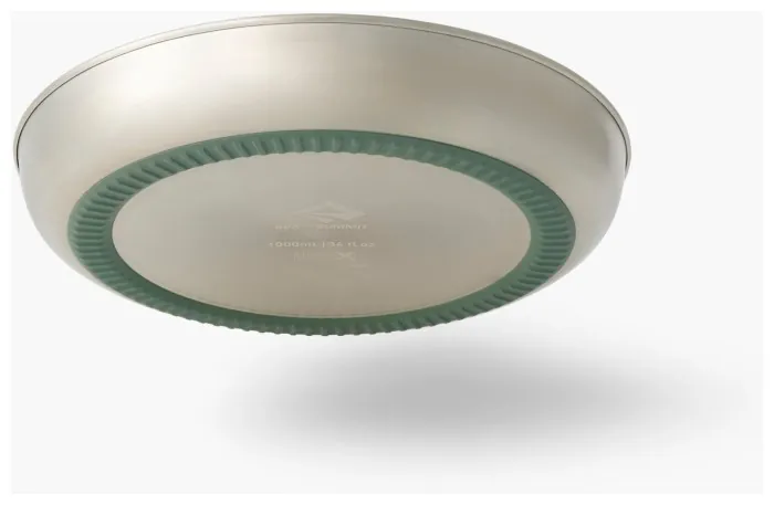 Тарілка Sea to Summit Detour Stainless Steel Plate, Laurel Wreath Green