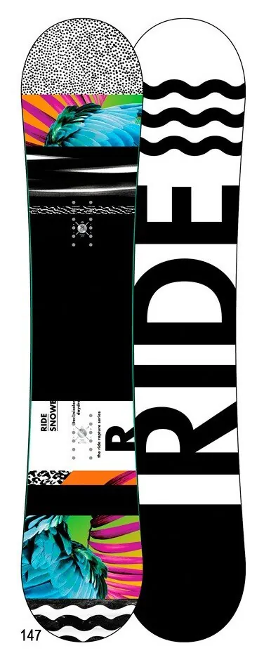 Сноуборд Ride Rapture 147 Multicolor (12A0027.1.1.) (147 см multicolor)