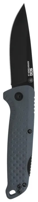 Розкладний ніж SOG Adventurer LB, Gray/Black