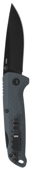 Розкладний ніж SOG Adventurer LB, Gray/Black