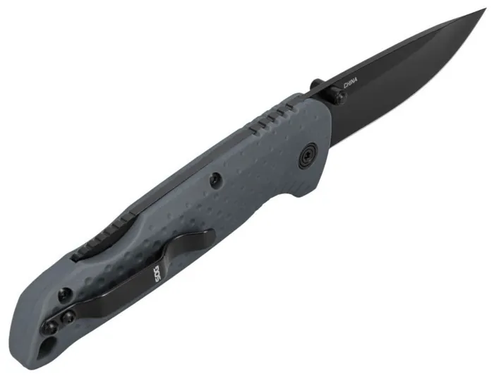 Розкладний ніж SOG Adventurer LB, Gray/Black
