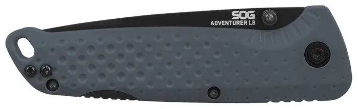 Розкладний ніж SOG Adventurer LB, Gray/Black