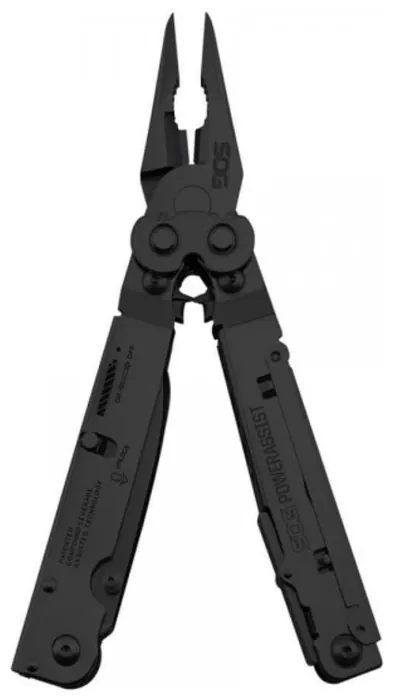 Мультитул SOG Power Assist, Black Oxide/Nylon Sheath