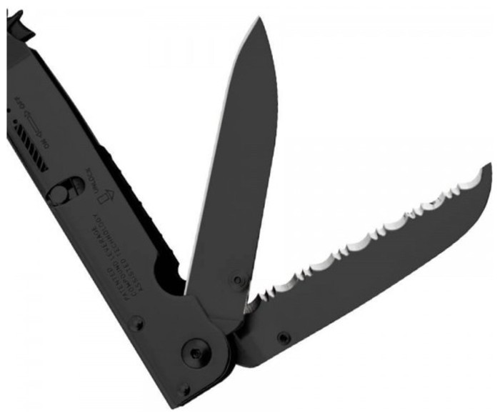 Мультитул SOG Power Assist, Black Oxide/Nylon Sheath
