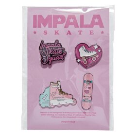 Брелоки Impala Skate Enamel Pin Pack Assorted