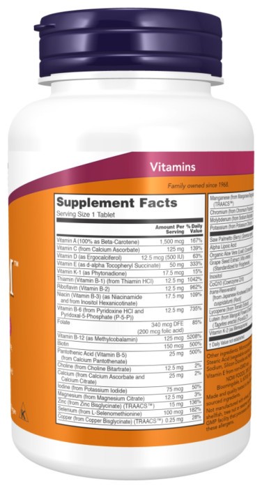 ADAM™ Men's Multiple Vitamin - 120 tabs