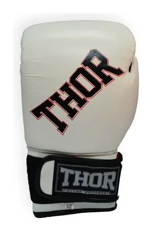 Рукавички боксерські THOR RING STAR 10oz / PU / біло-червоно-чорні