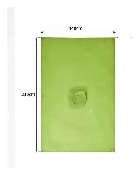 Пончо дощовик Mobi Garden 20D Nylon Ultralight NX23667004 cyan