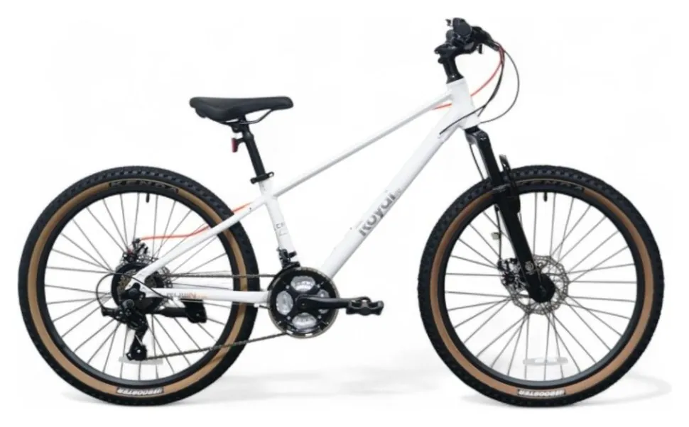Велосипед дитячий RoyalBaby 24 JUNIOR MTB ALLOY 21 SPEED, OFFICIAL UA, White