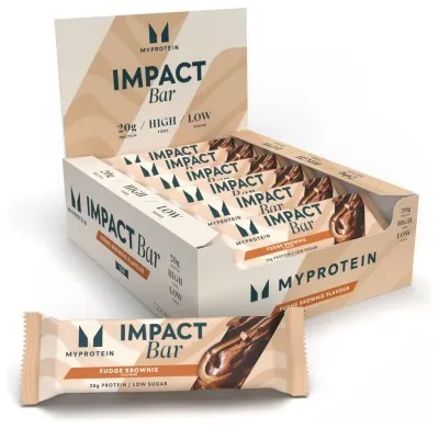 Impact Bar - 12x64g Fudge Brownie (До 10.26)
