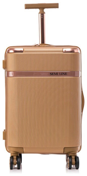 Валіза Semi Line 20" (S) Gold (T5667-2)