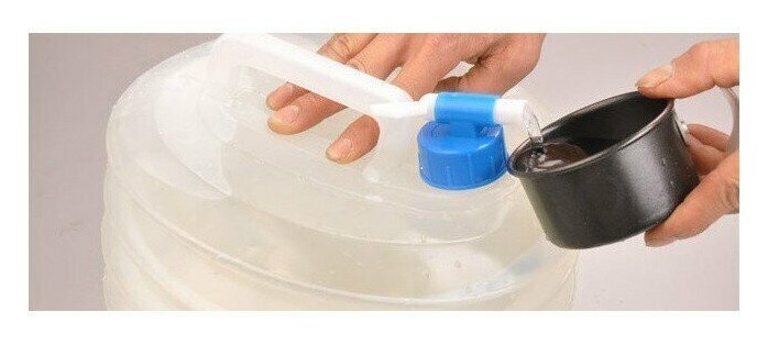 Каністра для води складана Naturehike LDPE4 NH14S002-T, 10 л