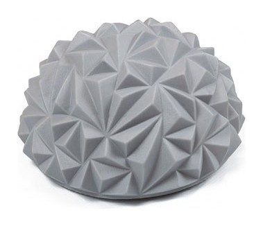 Полусфера массажная киндербол EasyFit Rif 16 см серая