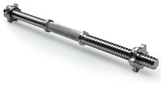 Гантельный гриф EasyFit 50 см Ø 25 мм хромированный