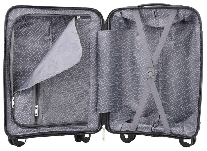 Валіза Semi Line 20" (S) Black (T5908-2)