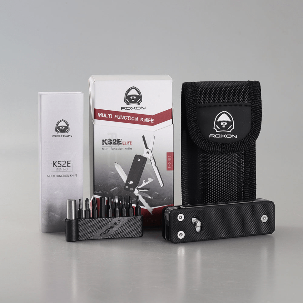 Міні мультитул Roxon KS2E, чорний, укр, укр