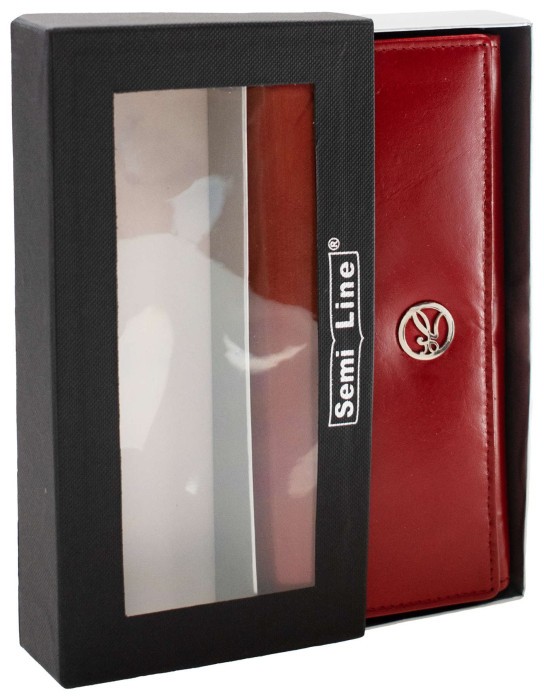 Кошелек женский кожаный Semi Line RFID Red (P8273-2) Discounted