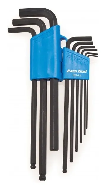 Набір шестигранників Park Tool HXS-1.2 1.5/2/2.5/3/4/5/6/8/10мм L-подібний (TOO-34-22)