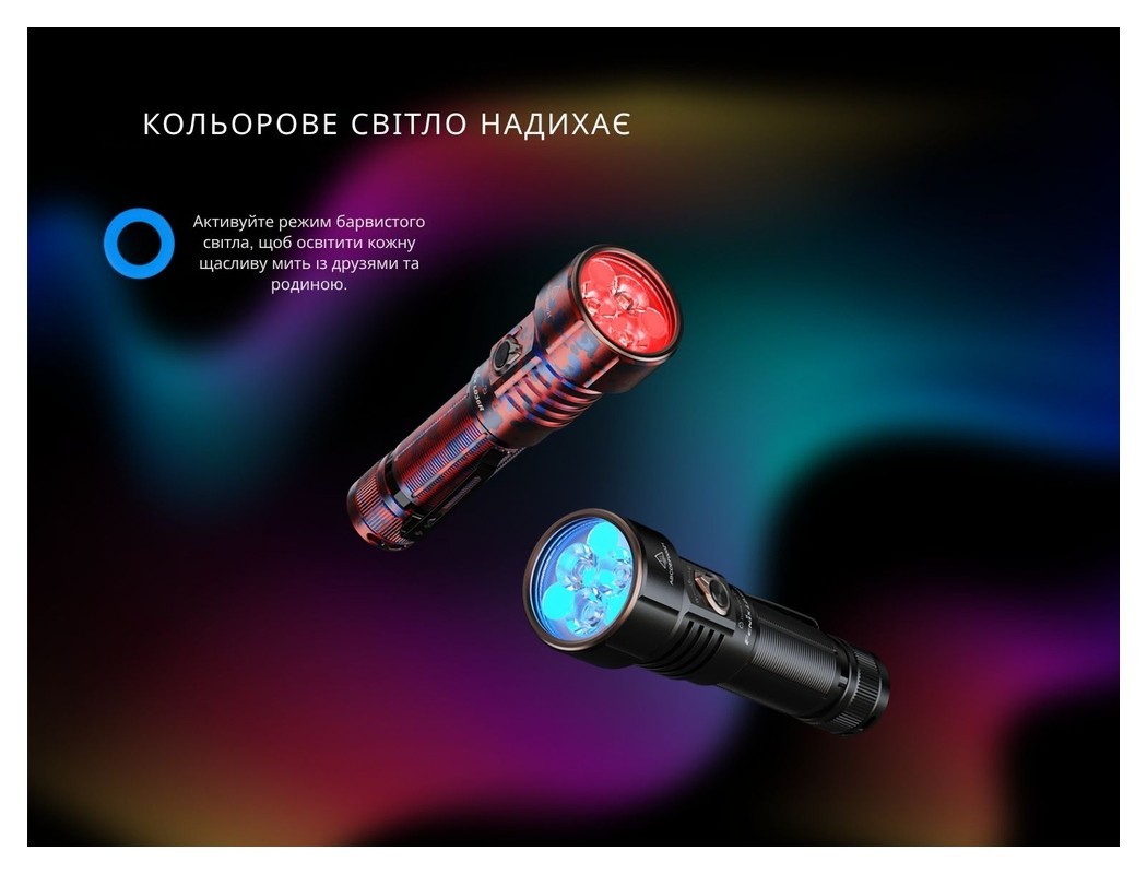 Фонарь ручной Fenix LD36RB черный