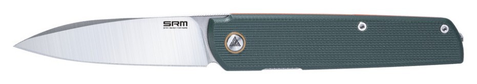 Нож складной SRM 408L-GX, зеленый