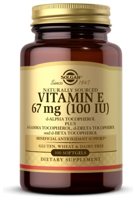 Vitamin E 67mg (100 IU) Mixed - 100 softgels