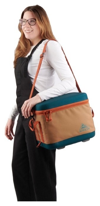 Kelty сумка-холодильник Folding Cooler 24 Cans dull gold-deep teal