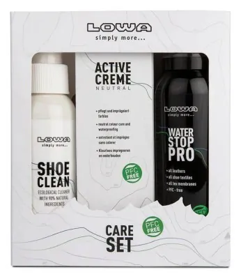 Засіб по догляду за взуттям LOWA ( 831110 0113 ) Care Set Eco 2024