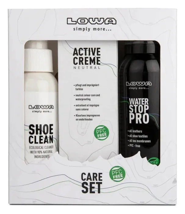 Засіб по догляду за взуттям LOWA ( 831110 0113 ) Care Set Eco 2024