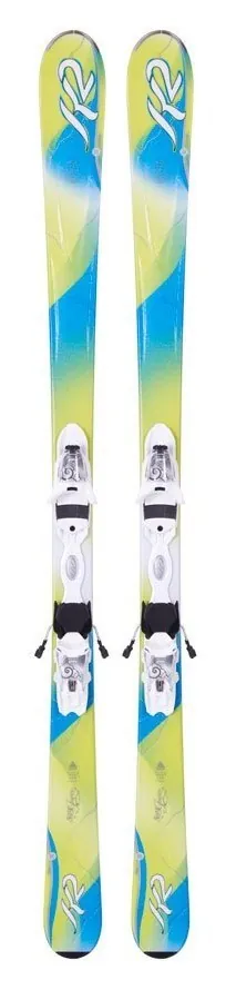 Гірські лижі (комплект) K2 Superinspire ERP 10.0+MOD 10.0 ERP 139см Blue/light green (1020704.122.1+1021012.122.2) (146 см синій/світло-зелений)