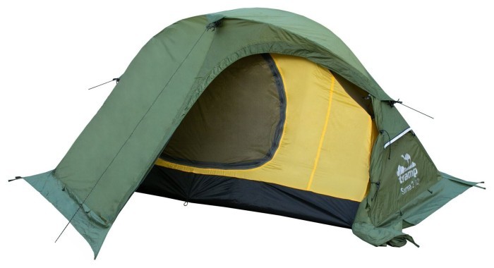 Палатка Tramp Sarma 2 (V2) зеленая (TRT-030-green)