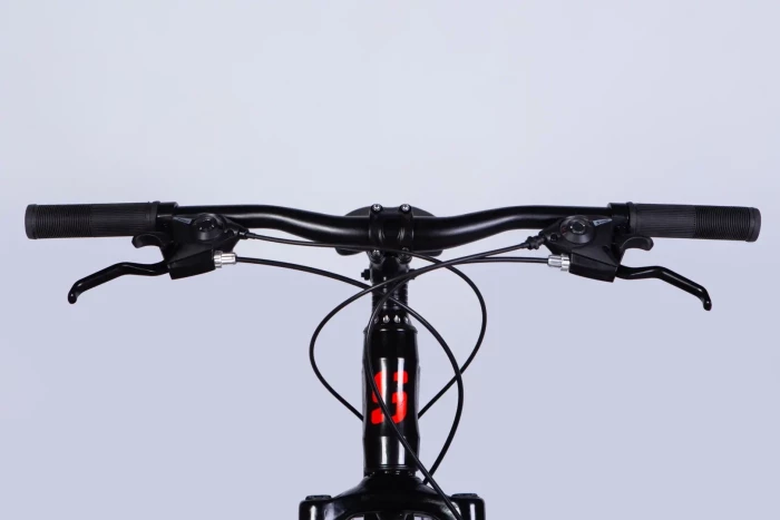 Велосипед AL 26" SPACE MERCURY DD FR рама-13" чорно-червоний 2026, укр, укр