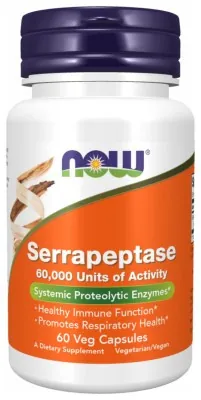 Serrapeptase 60,000 Units - 60 vcaps