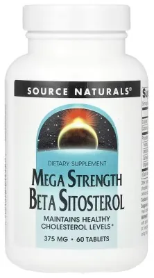 Beta Sitosterol Mega Strength 375 mg - 60 tabs