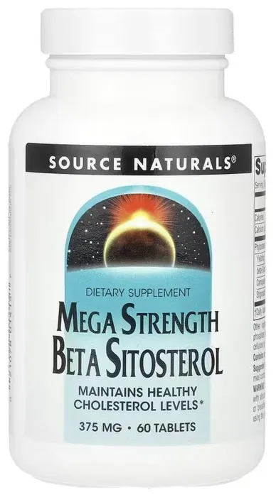 Beta Sitosterol Mega Strength 375 mg - 60 tabs