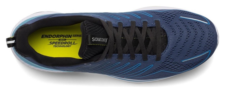 Мужские кроссовки для бега Saucony ENDORPHIN SHIFT M 43 (9.5US) Storm/citrus (20577-55S)