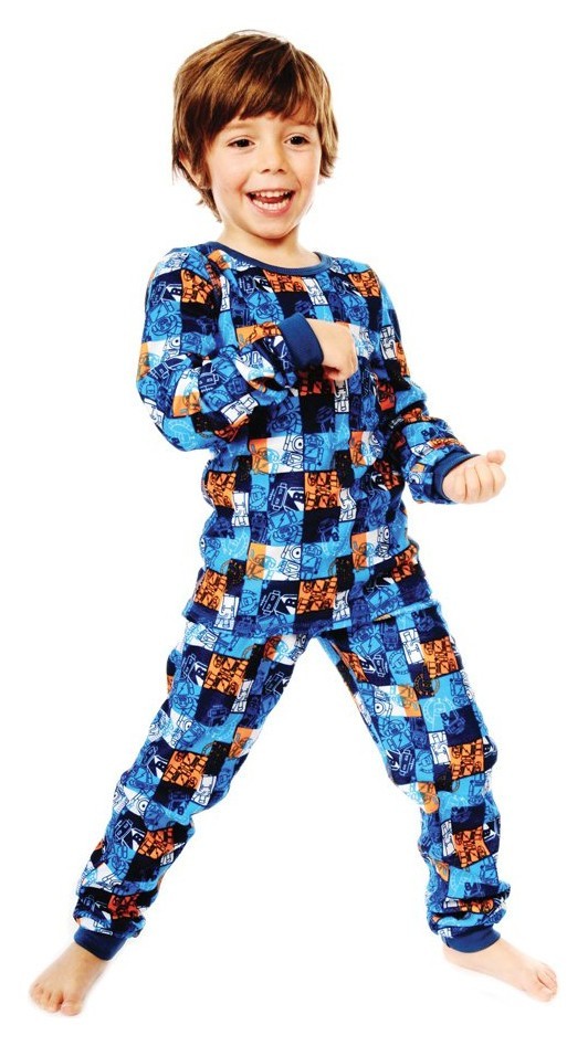 Терматизна детская: брюки Bula KIDS 1A08BL L (152-164см) Blue robot