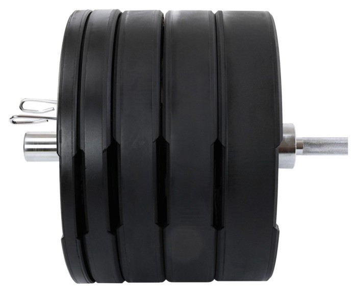 Диски бамперные олимпийские LiveUp LP8331 51 мм 5-10-15-20-25 кг