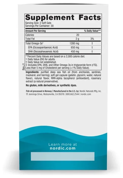 Ultimate Omega - 60 softgels