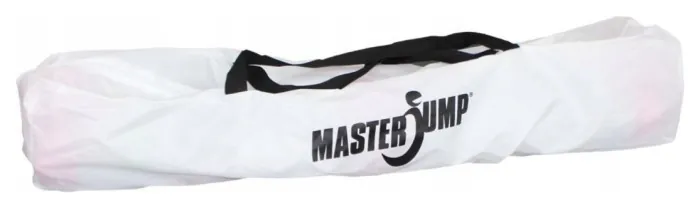 Мат гімнастичний надувний MASTER B860, 300 x 100 x 10 см, чорно-червоний