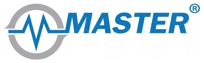 Мат гімнастичний надувний MASTER B860, 300 x 100 x 10 см, чорно-червоний