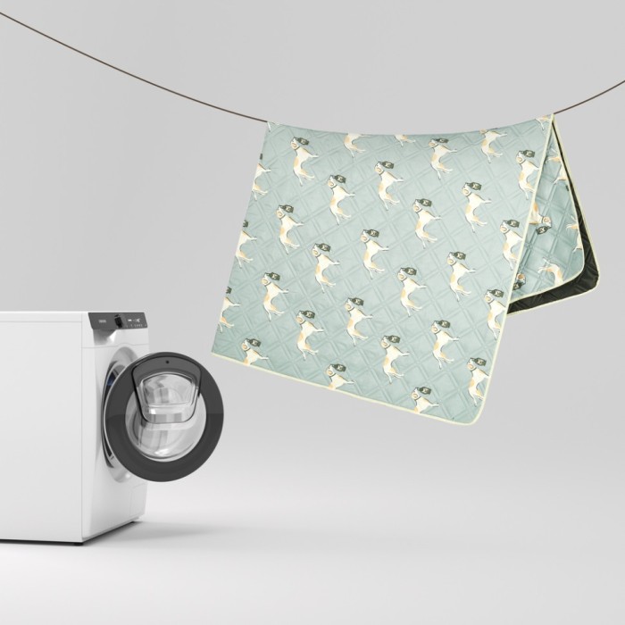 Килимок для пікніка водостійкий Naturehike CNK2350WS010, 145x170 см, зелений з принтом, укр, укр