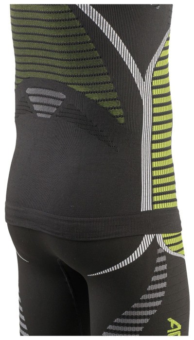 Термофутболка з довгим рукавом чоловіча Accapi HealthPower, Black/Lime, XS/S
