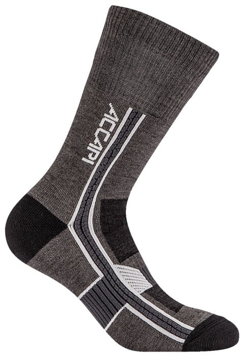 Термошкарпетки Accapi Hiking Merino Crew, Black/Anthracite, 37-39