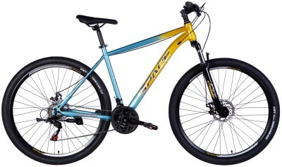 Велосипед ST 29" SPACE MARS DD FR рама-20" золотисто-голубой 2025